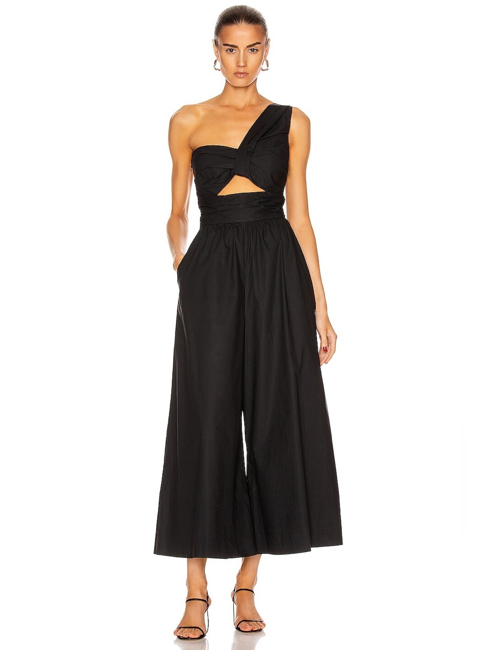 NWOT REVOLVE A.L.C. Athelia One-Shoulder Wide-Leg Jumpsuit Women’s Size 0